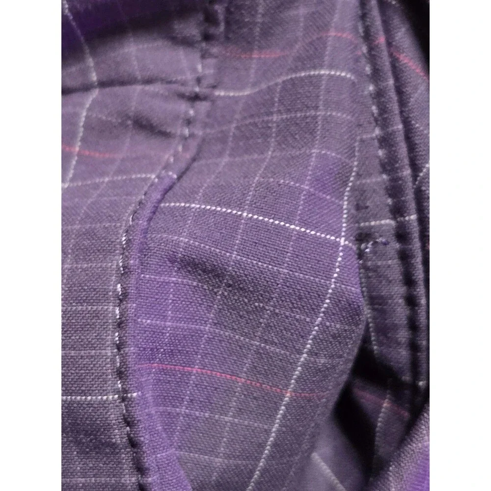 Nike Golf Women’s Size 8 Purple Plaid Bootcut Flare Pants NWOT